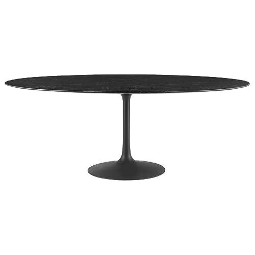 Modway Lippa Dining Table, 78", Black Black