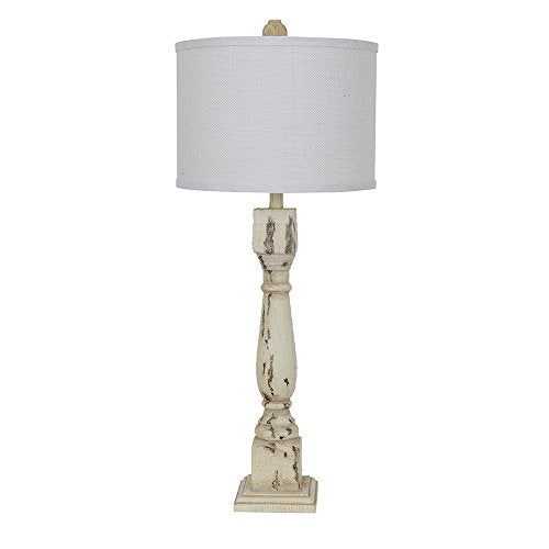 Crestview Collection Antique Collum Resin Table Lamp