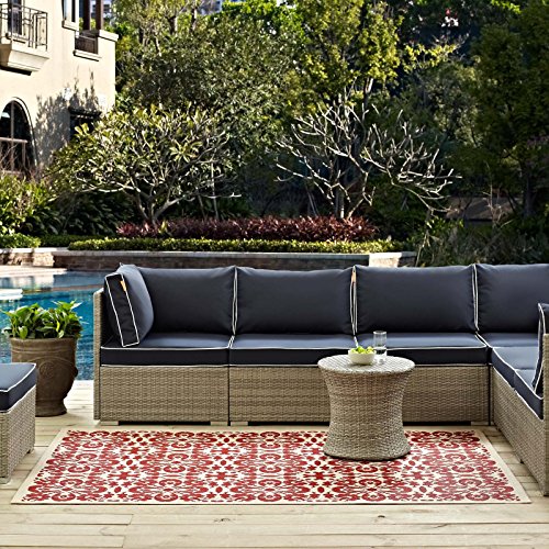 Modway R-1142C-58 Ariana Area Rug, 5X8,
