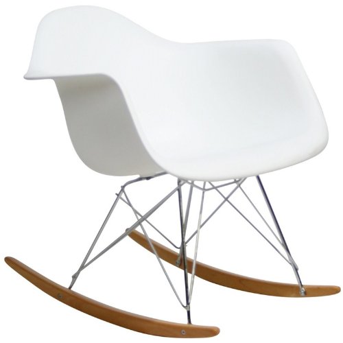 Modway Rocker Plastic Lounge Chair