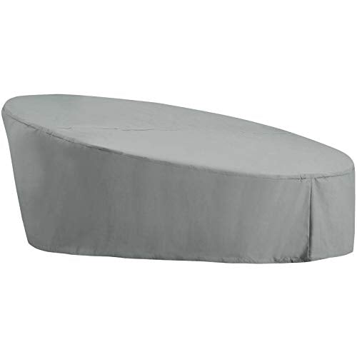 Modway EEI-3132-GRY Immerse Siesta and Convene Canopy Daybed