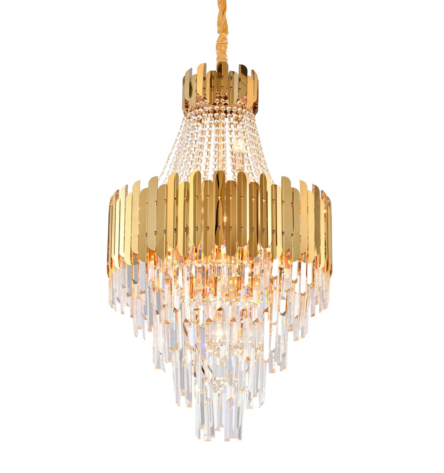 Gold Chandelier - GL407C24G
