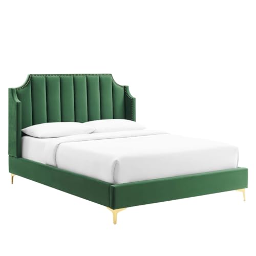 Modway Daniella Platform, Queen, Emerald
