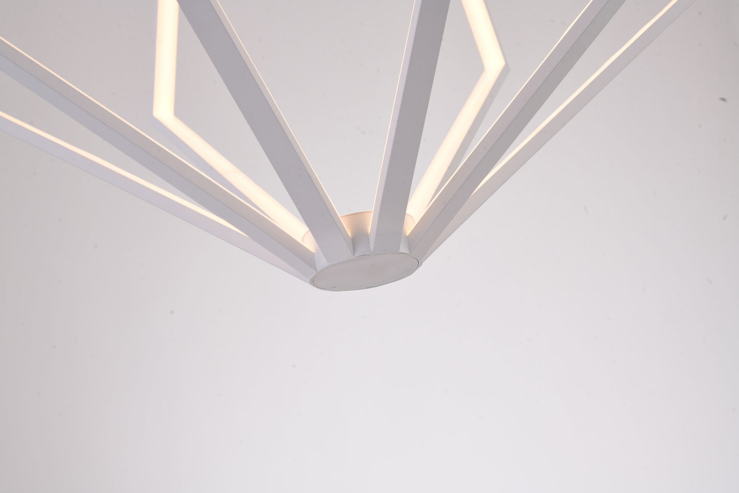 White LED Chandelier - WE03C32WH