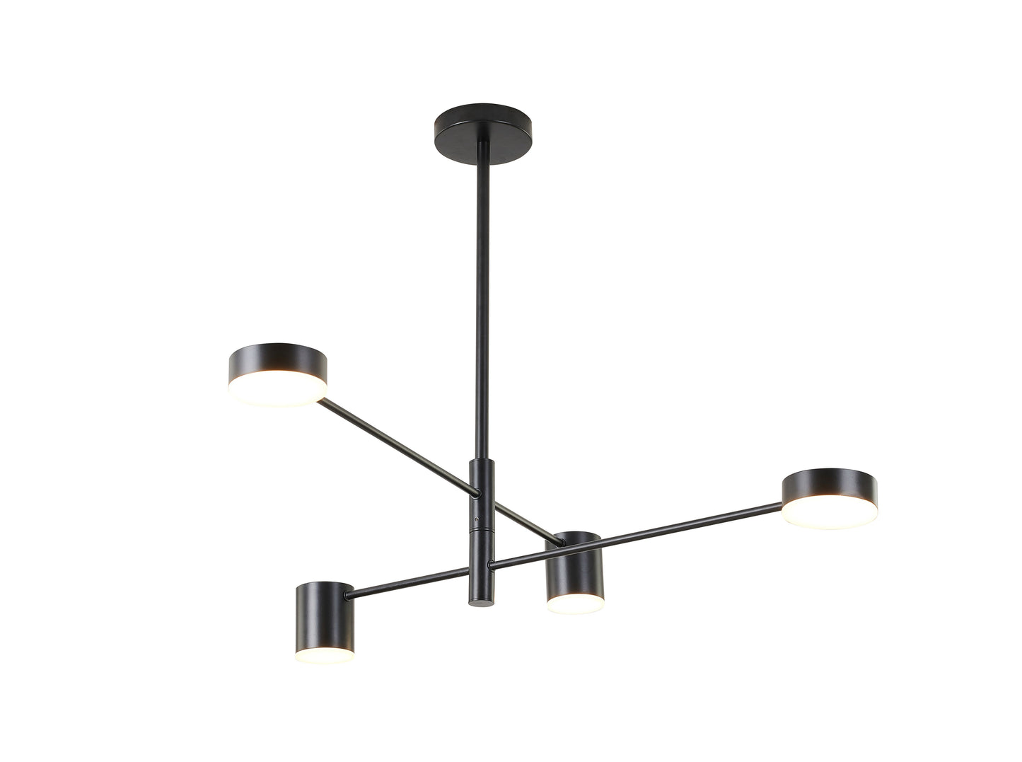 Black LED Chandelier - BE19C40B