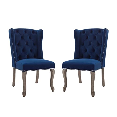 Modway Apprise Side Chair Performance Velvet Set of 2