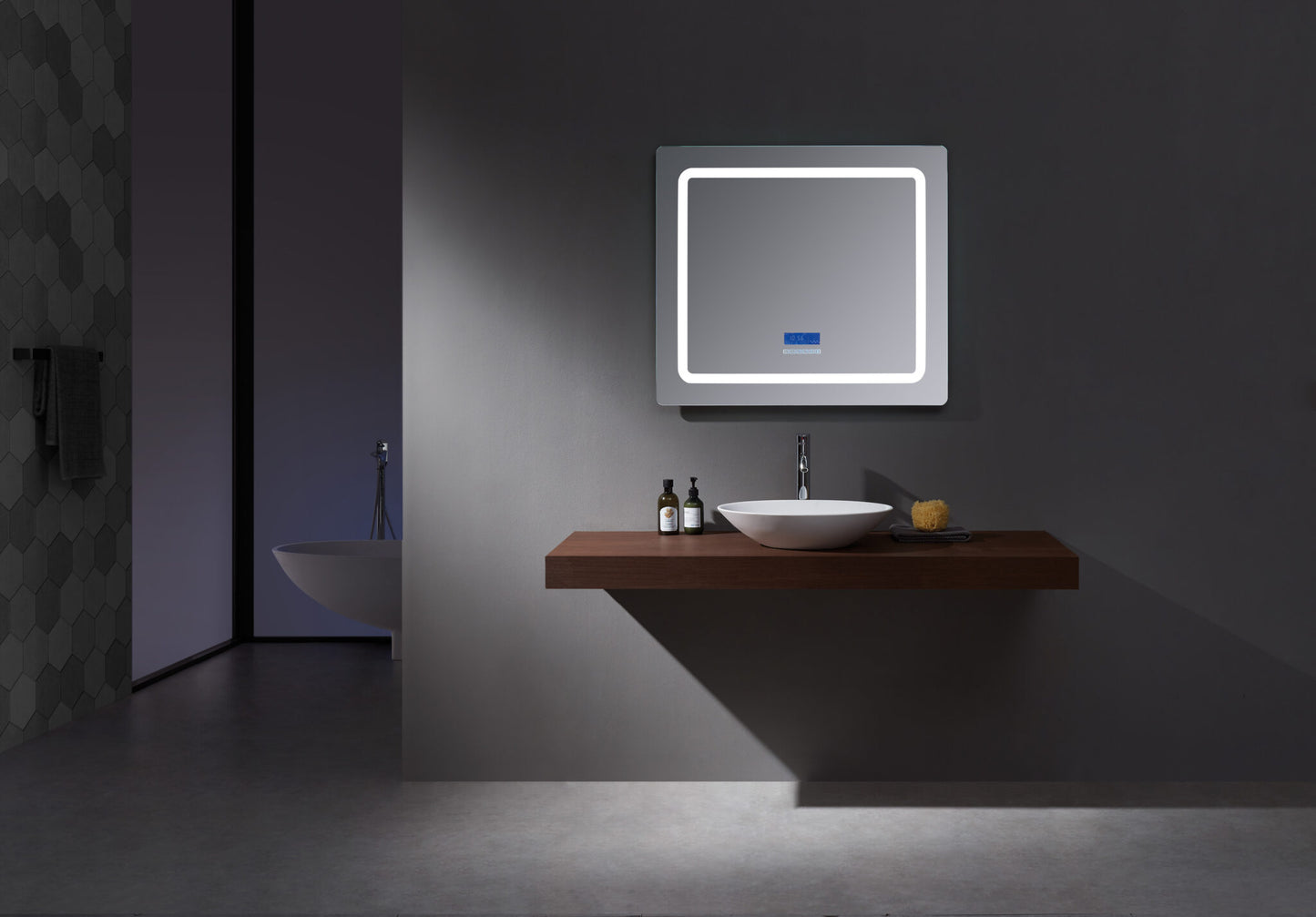 Caldona 36" Widex36" Tall LED Mirror w/ Defogger