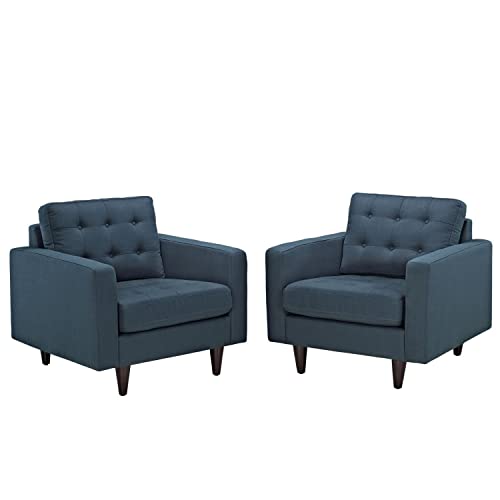 Modway Empress Left-Facing Upholstered Fabric Sectional Sofa