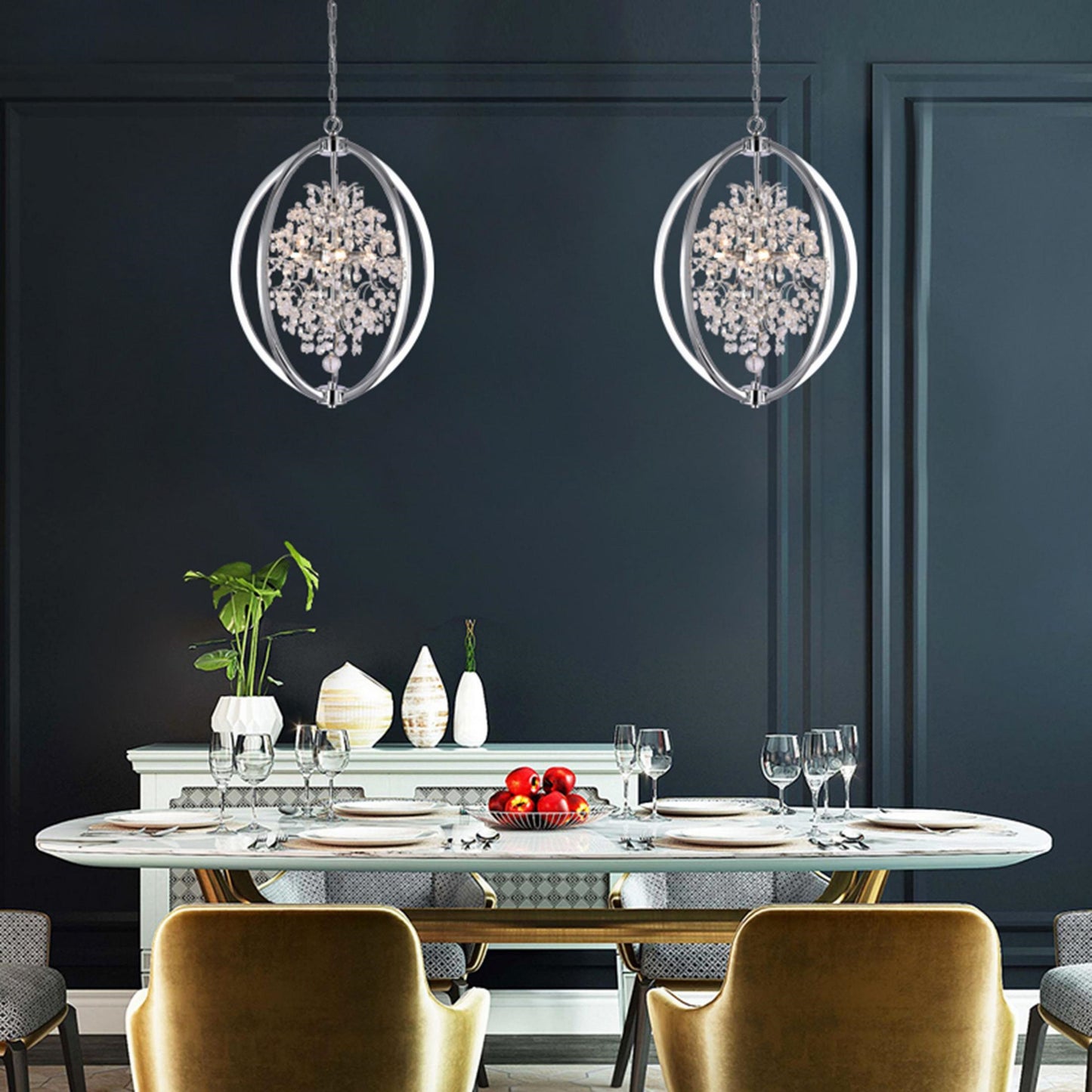 Chrome Chandelier - LA10