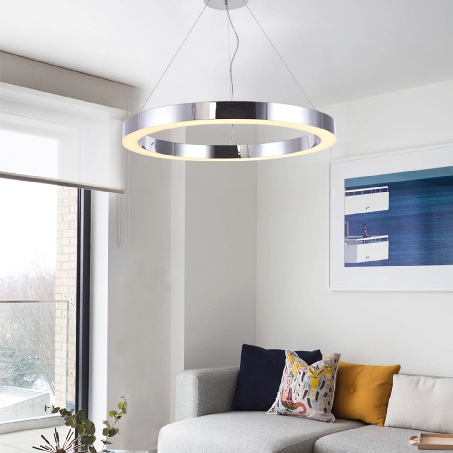 Chrome LED Chandelier - MU30ACH