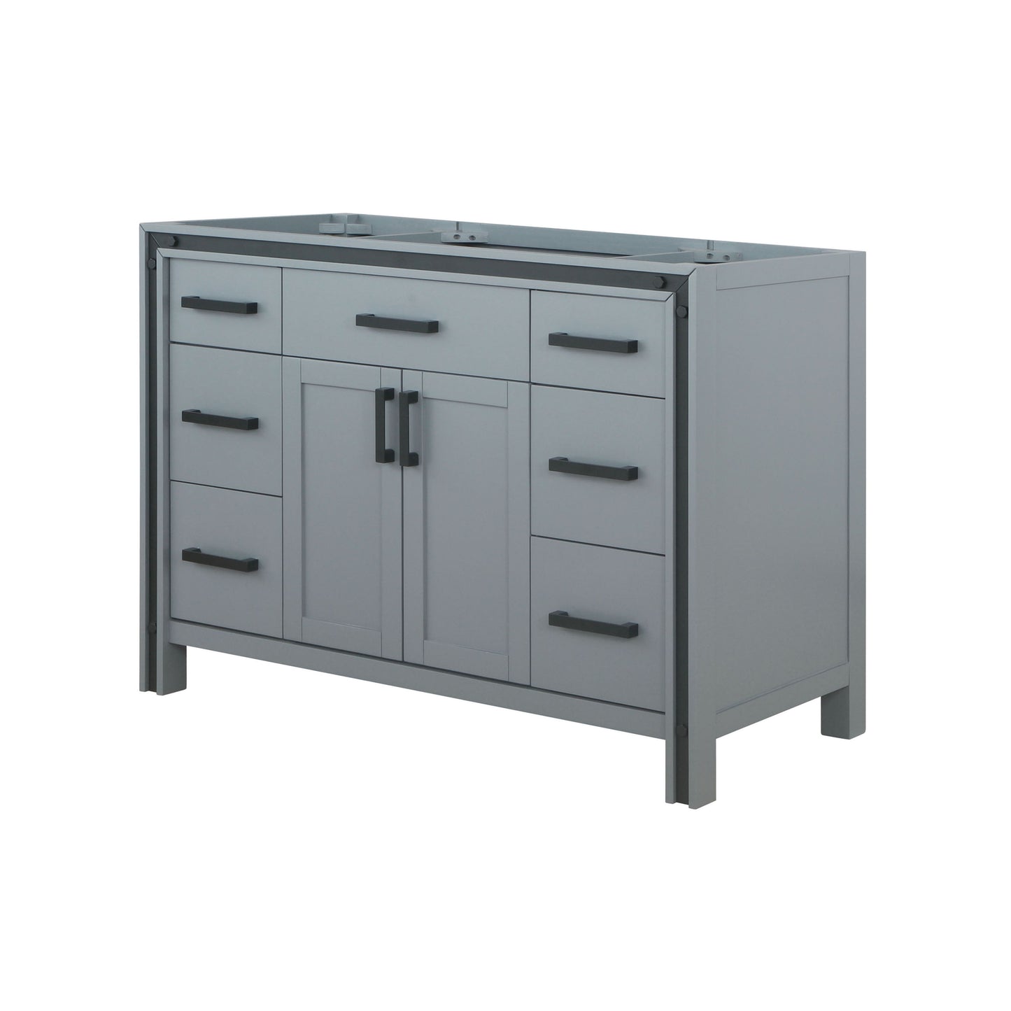 Ziva 48" Dark Grey Vanity Cabinet Only