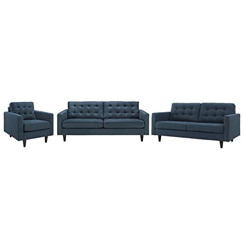 Modway Empress Left-Facing Upholstered Fabric Sectional Sofa