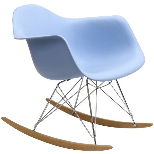 Modway Rocker Plastic Lounge Chair