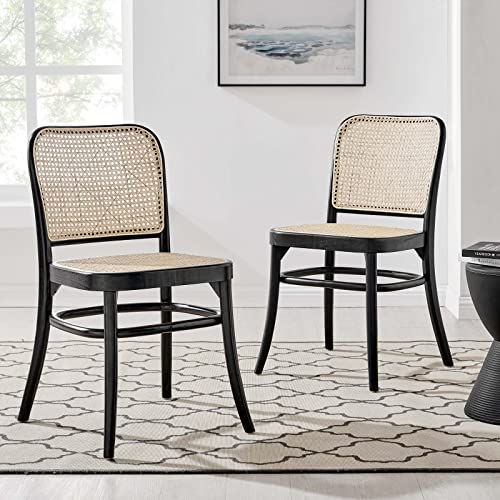 Modway Winona Dining Room Tables and Chairs, Black