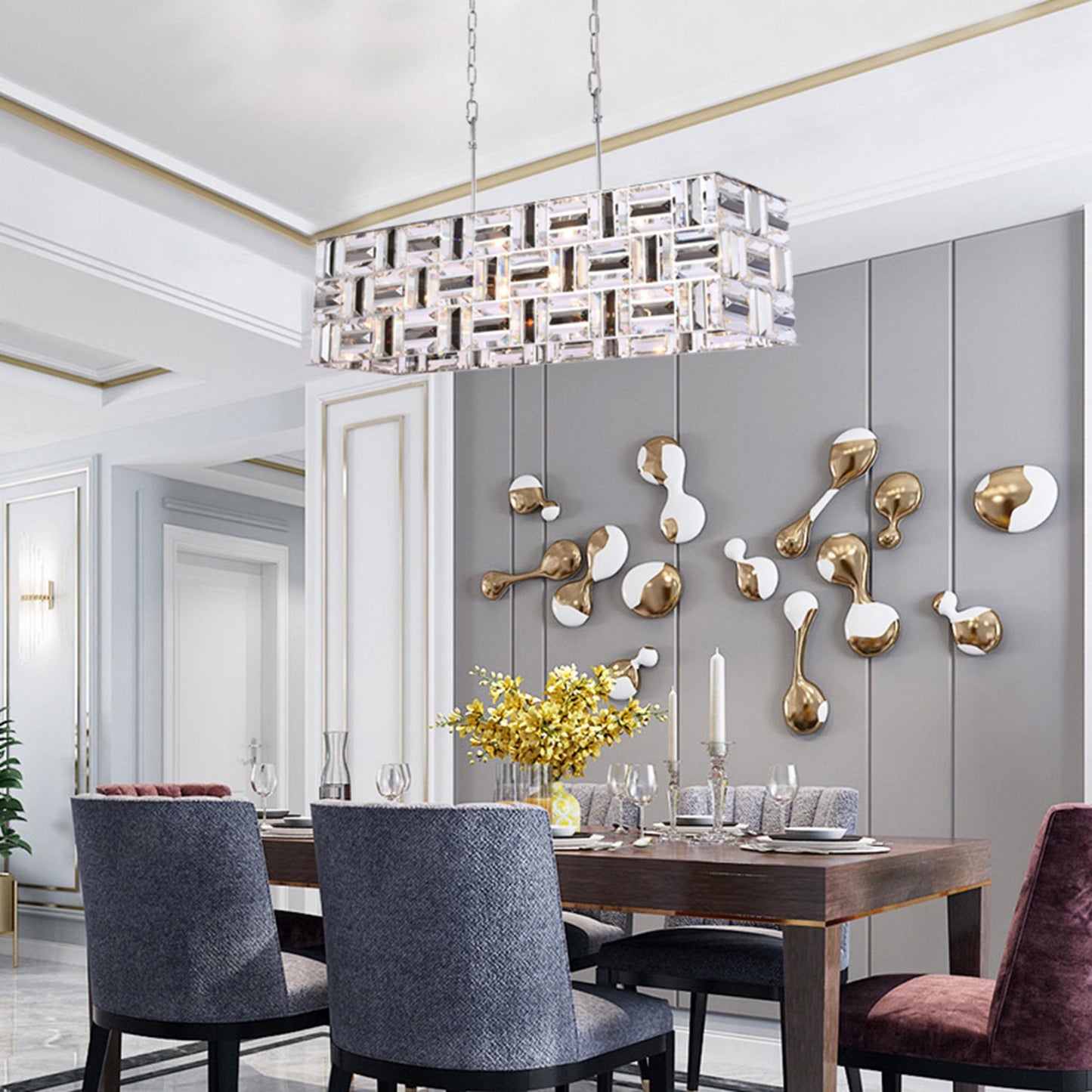 Chrome Chandelier - LA20