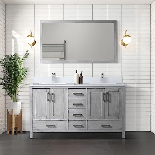 Lexora Jacques Bath Vanity and Cultured Marble Top