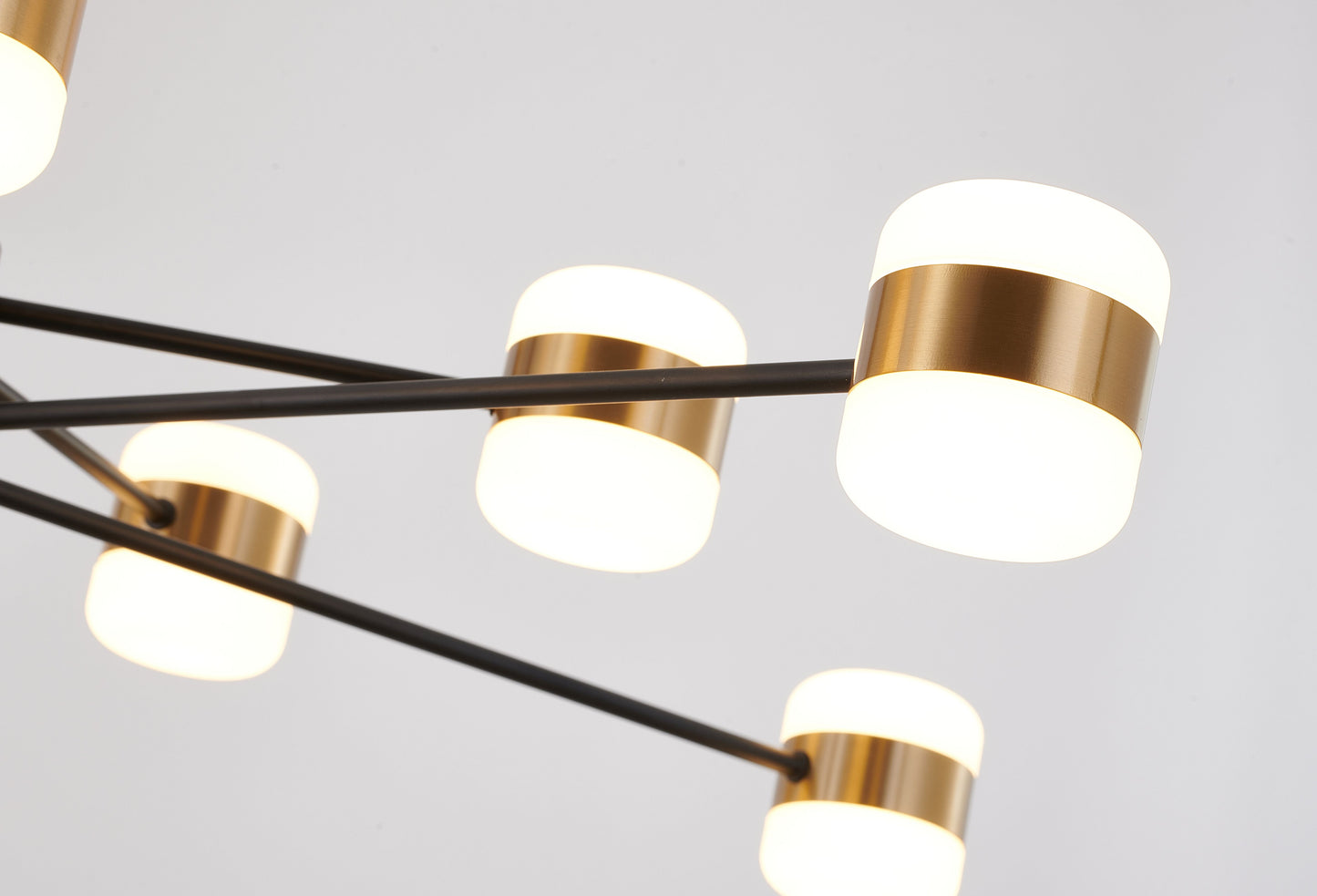 Black LED Chandelier - BE18C38B