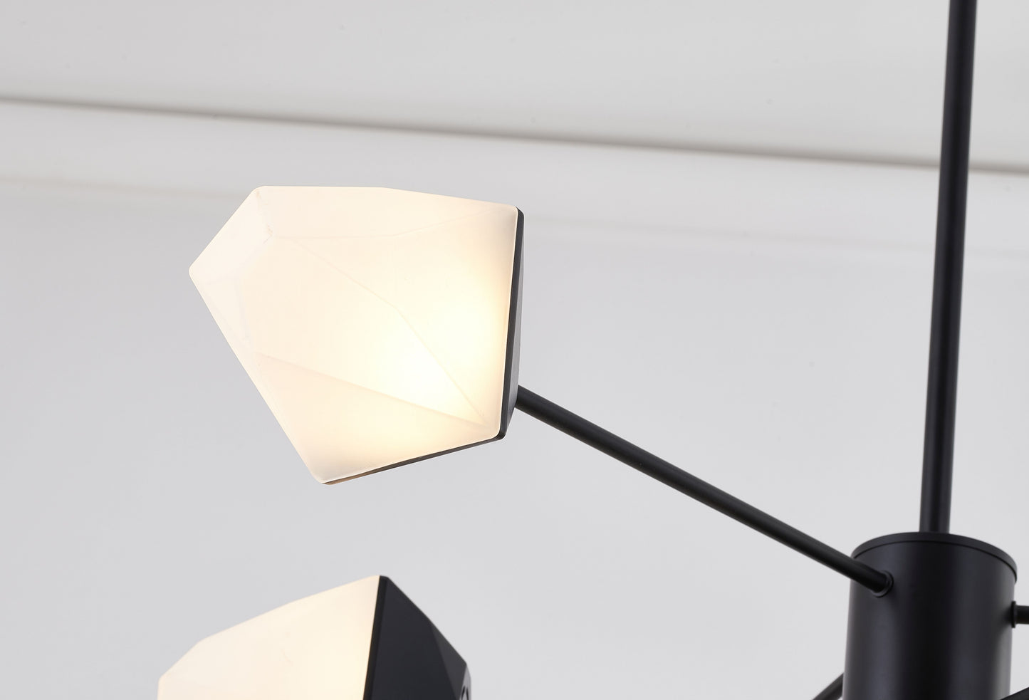 Black LED Chandelier - BE22C25B