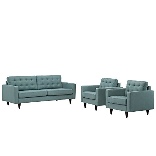 Modway Empress Left-Facing Upholstered Fabric Sectional Sofa