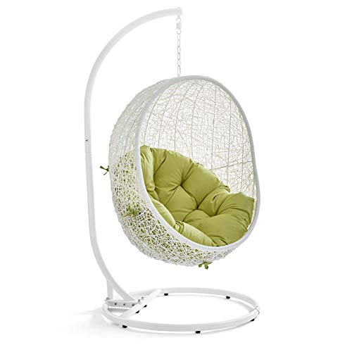 Modway Hide Outdoor Patio Swing Chair with Stand