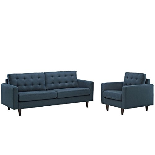 Modway Empress Left-Facing Upholstered Fabric Sectional Sofa