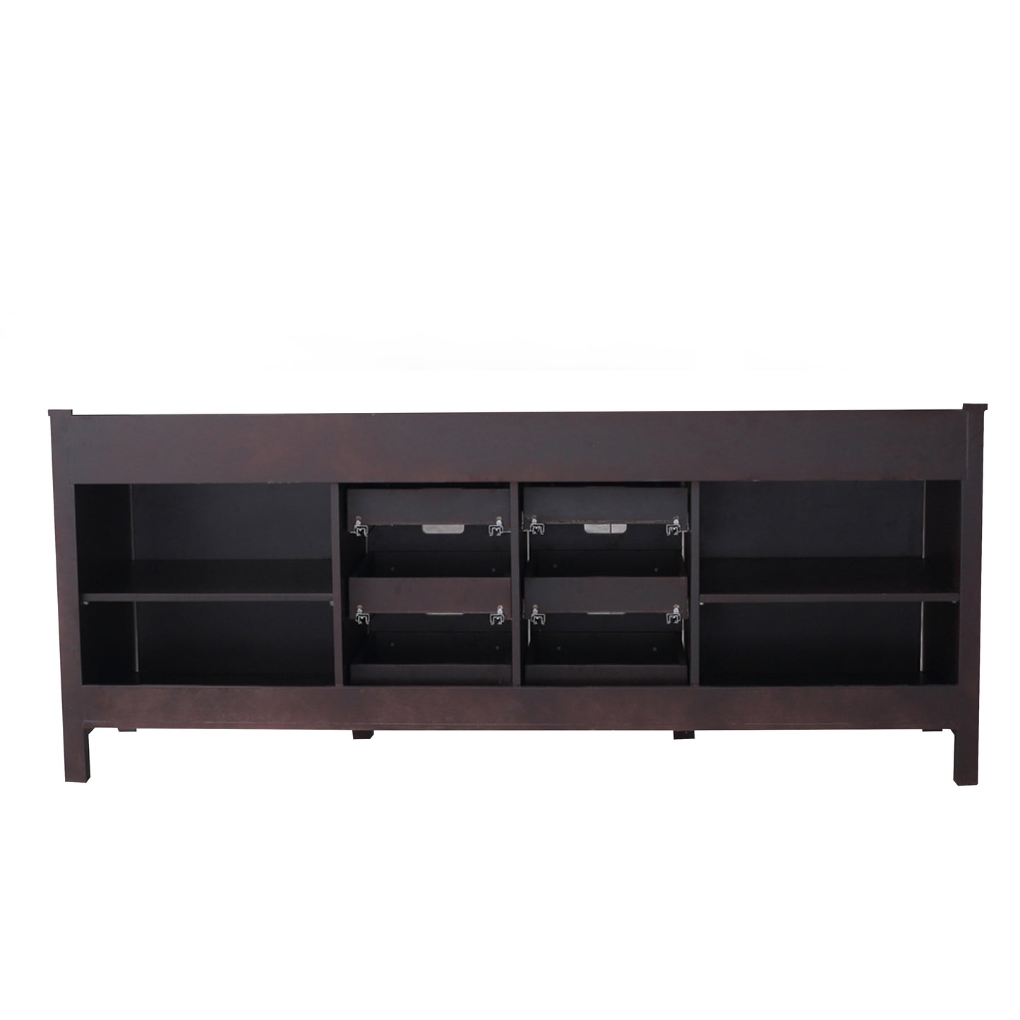 Marsyas 80" Brown Vanity Cabinet Only