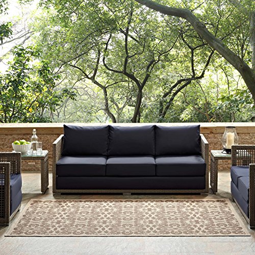 Modway R-1142C-58 Ariana Area Rug, 5X8,