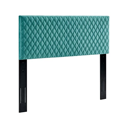 Modway Angela Full Queen Performance Velvet Headboard with Teal MOD-6210-TEA