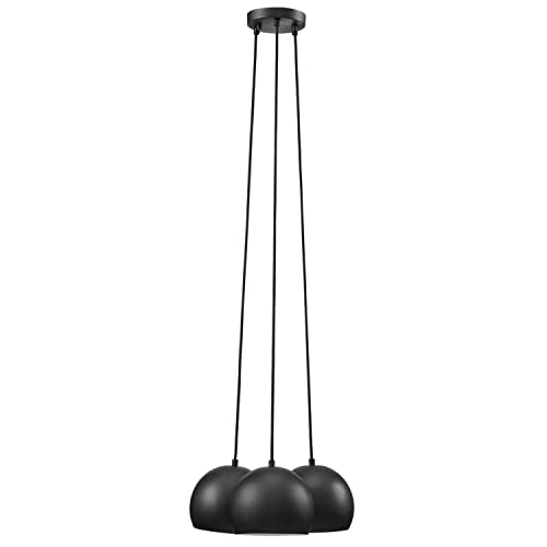 Modway Black Chalice 3-Light Metal Pendant EEI-5614-BLK
