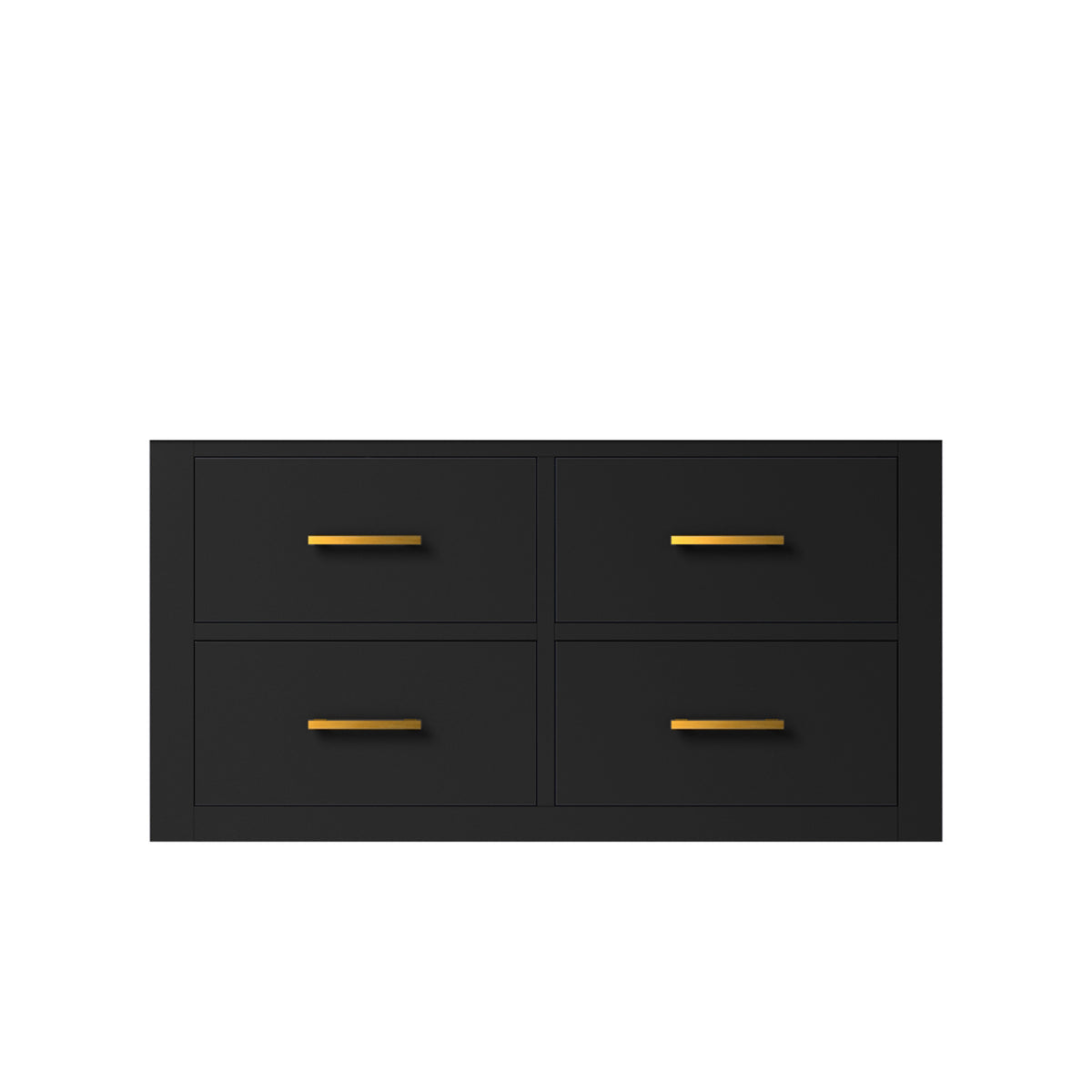 Lexora Castor 36 in. Black Single Sink Bath Vanity