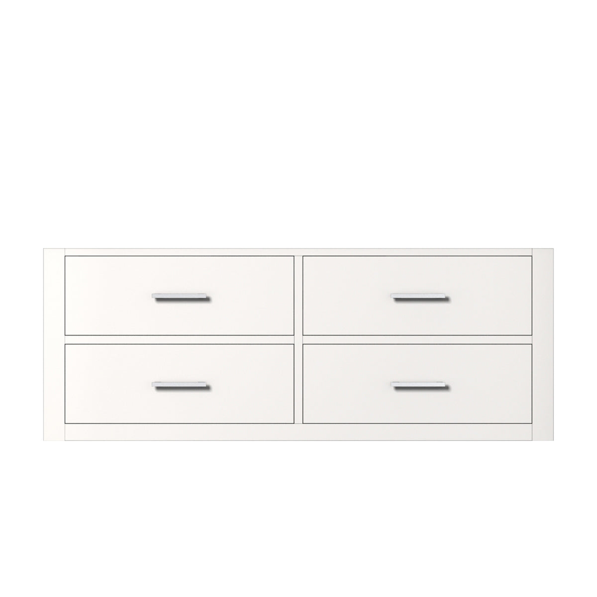 Lexora Castor 48 in. White Single Sink Bath Vanity