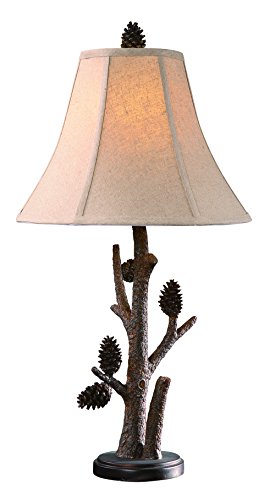 Crestview Collection Briggs Downbridge Floor Lamp Household Furniture, Bronze