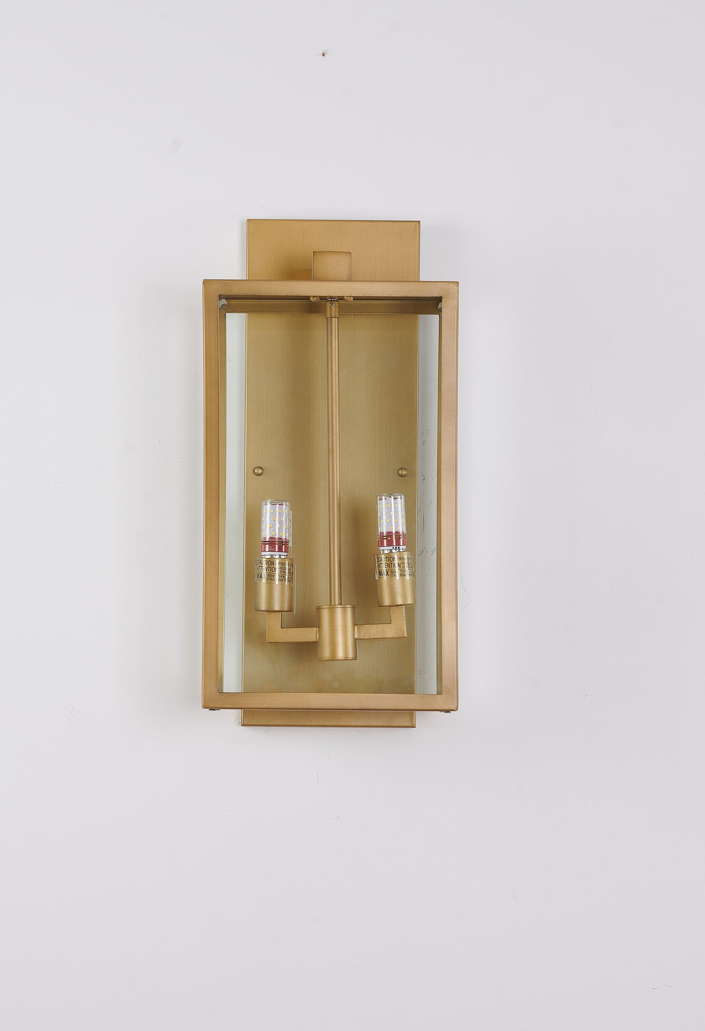 Brass Outdoor Wall Sconce - KC02W21BR