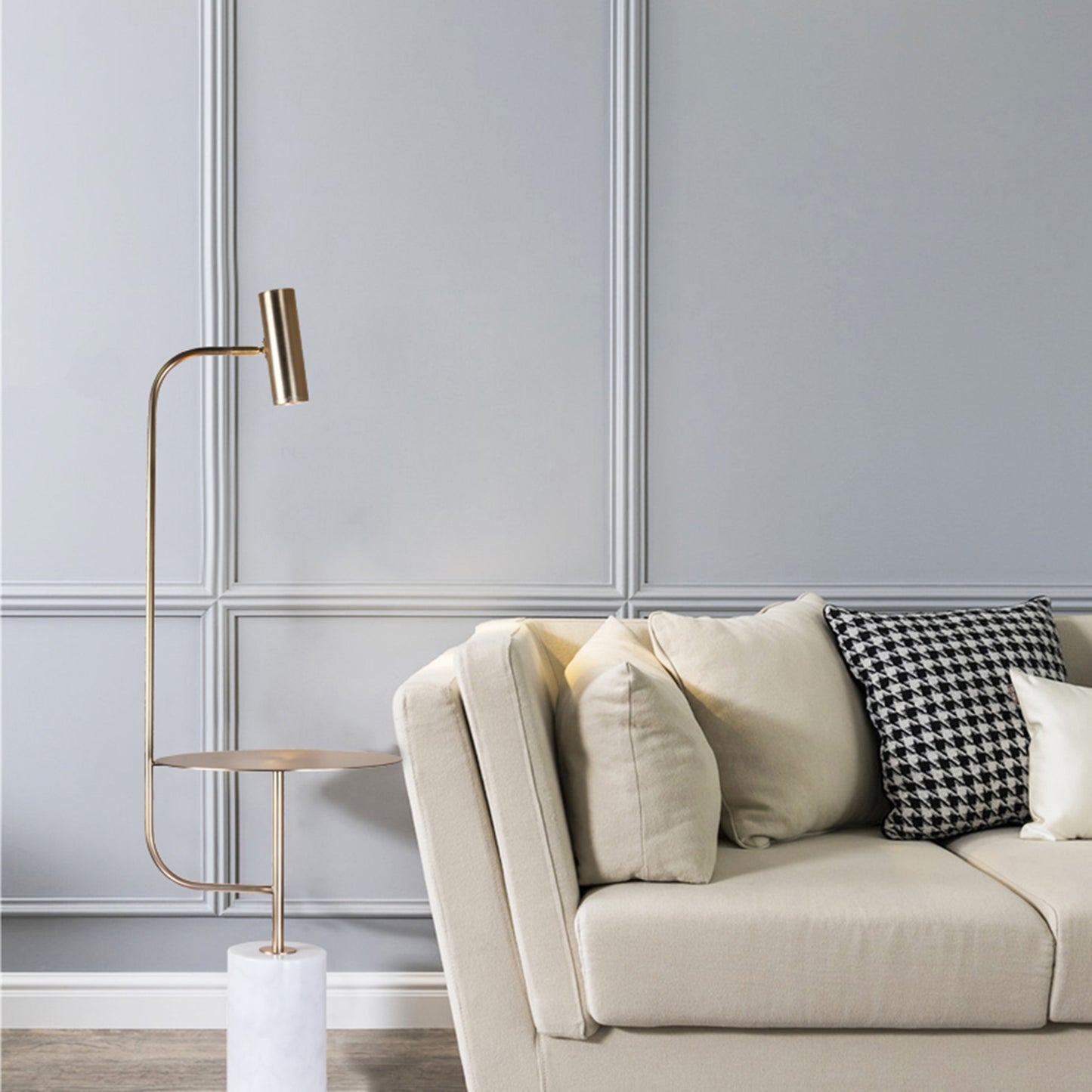 Gold Floor Lamp - MFL27PQ-GD