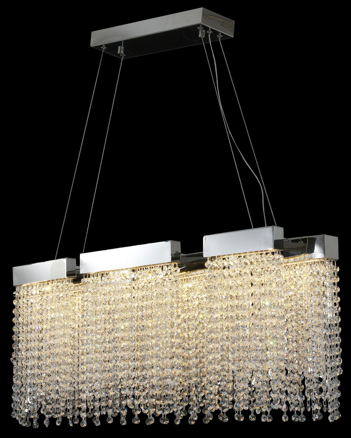 Chrome LED Chandelier - OC25C39CH