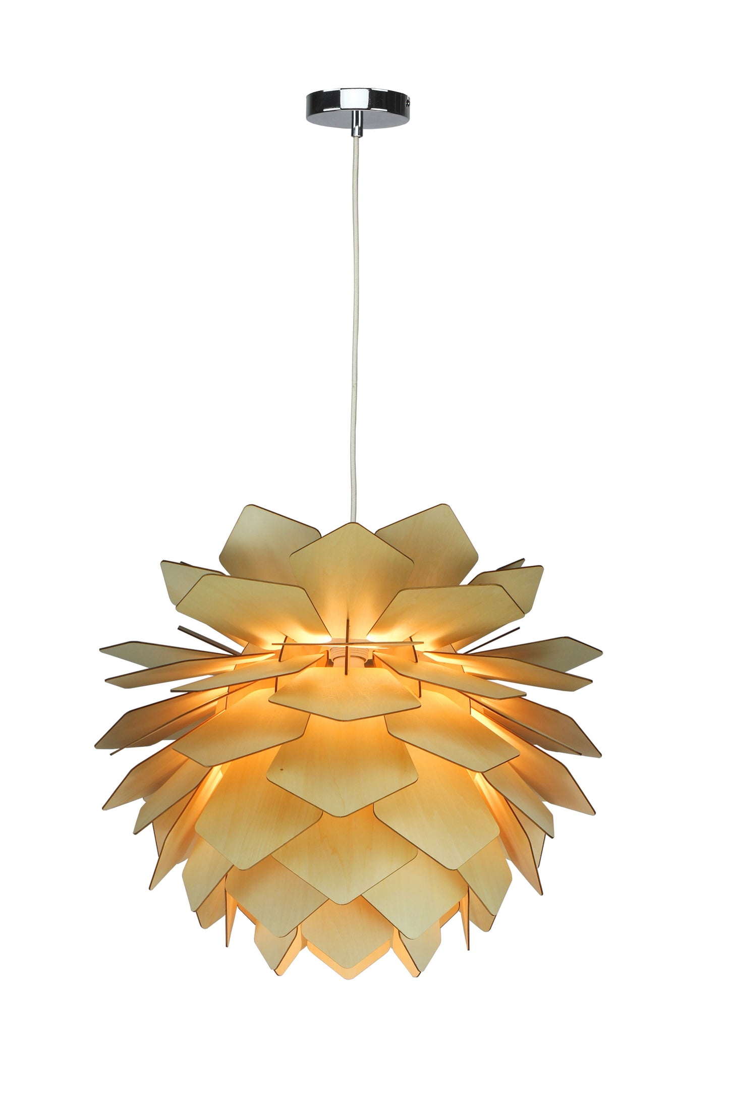 Wood Chandelier - JU01C20W