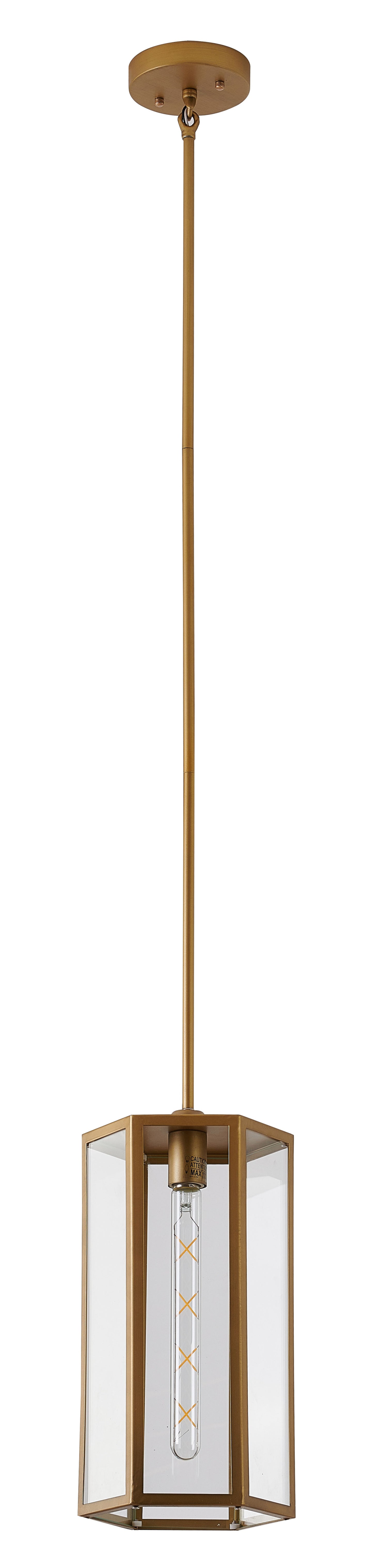 Brass Outdoor Pendant - KC03P15BR