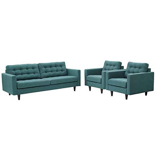 Modway Empress Left-Facing Upholstered Fabric Sectional Sofa