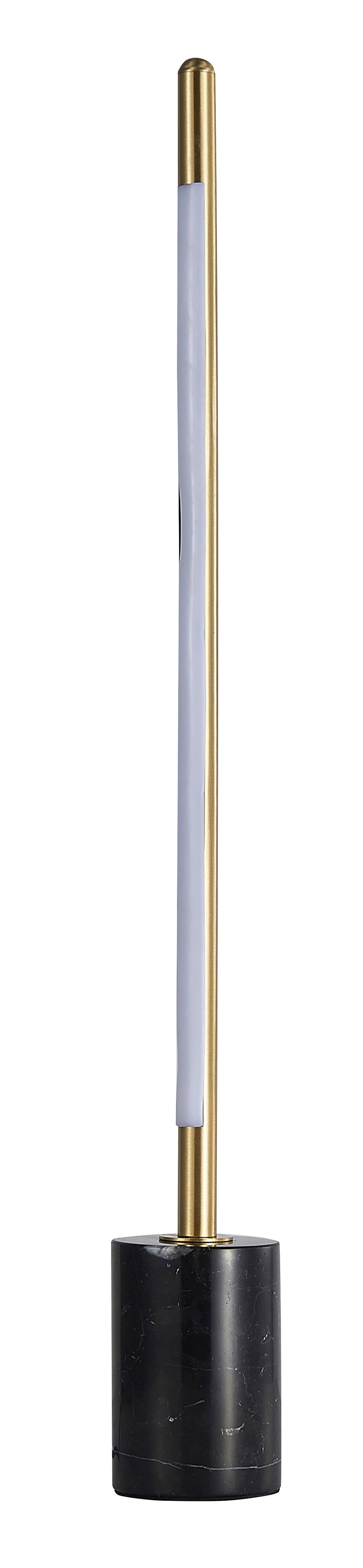 Brass & Black LED Table Lamp - FT81T26BR