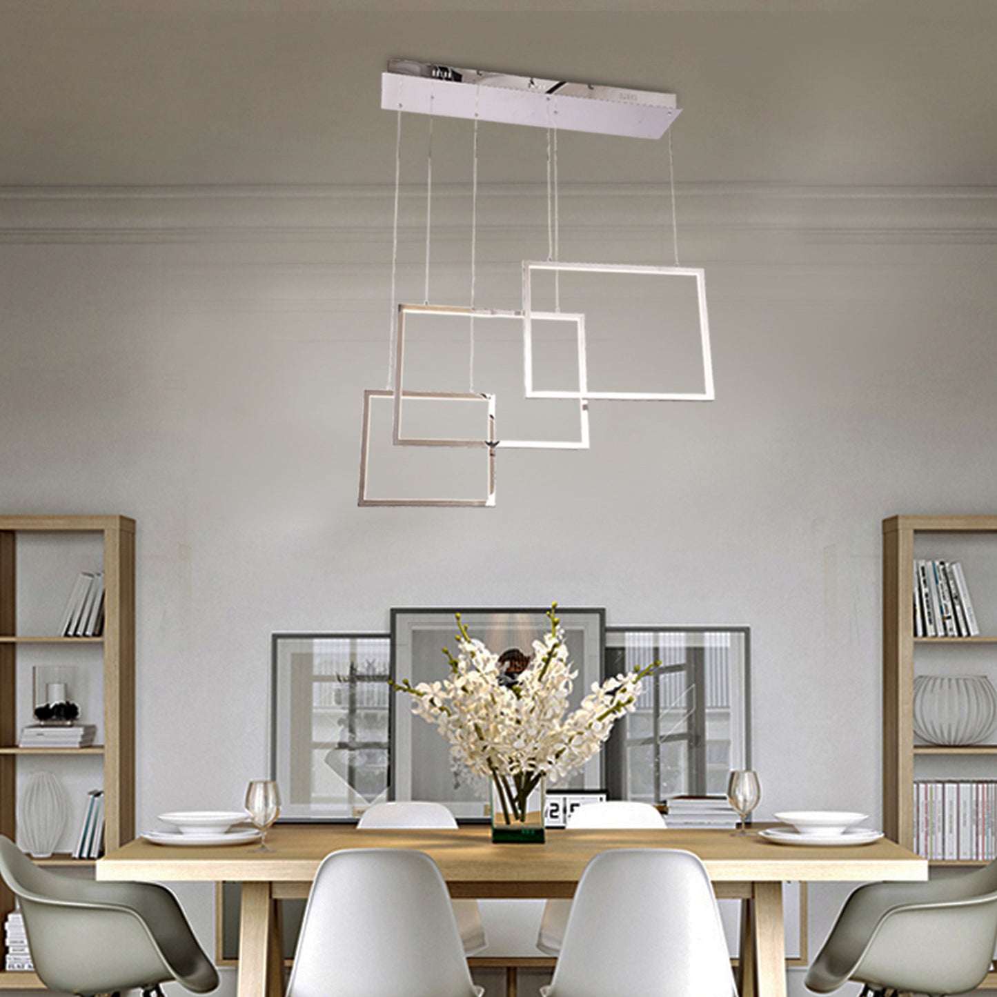 Chrome LED Chandelier - TR36