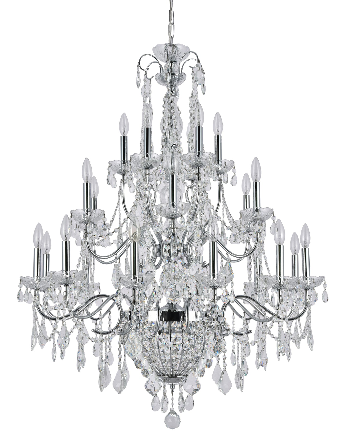 Chrome Chandelier - LA27C36CH