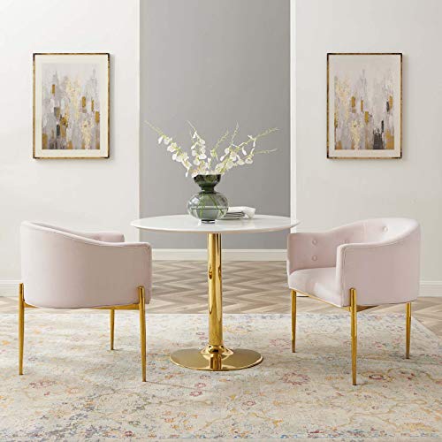 Modway Savour Tufted Performance Velvet Accent Chairs Set of 2