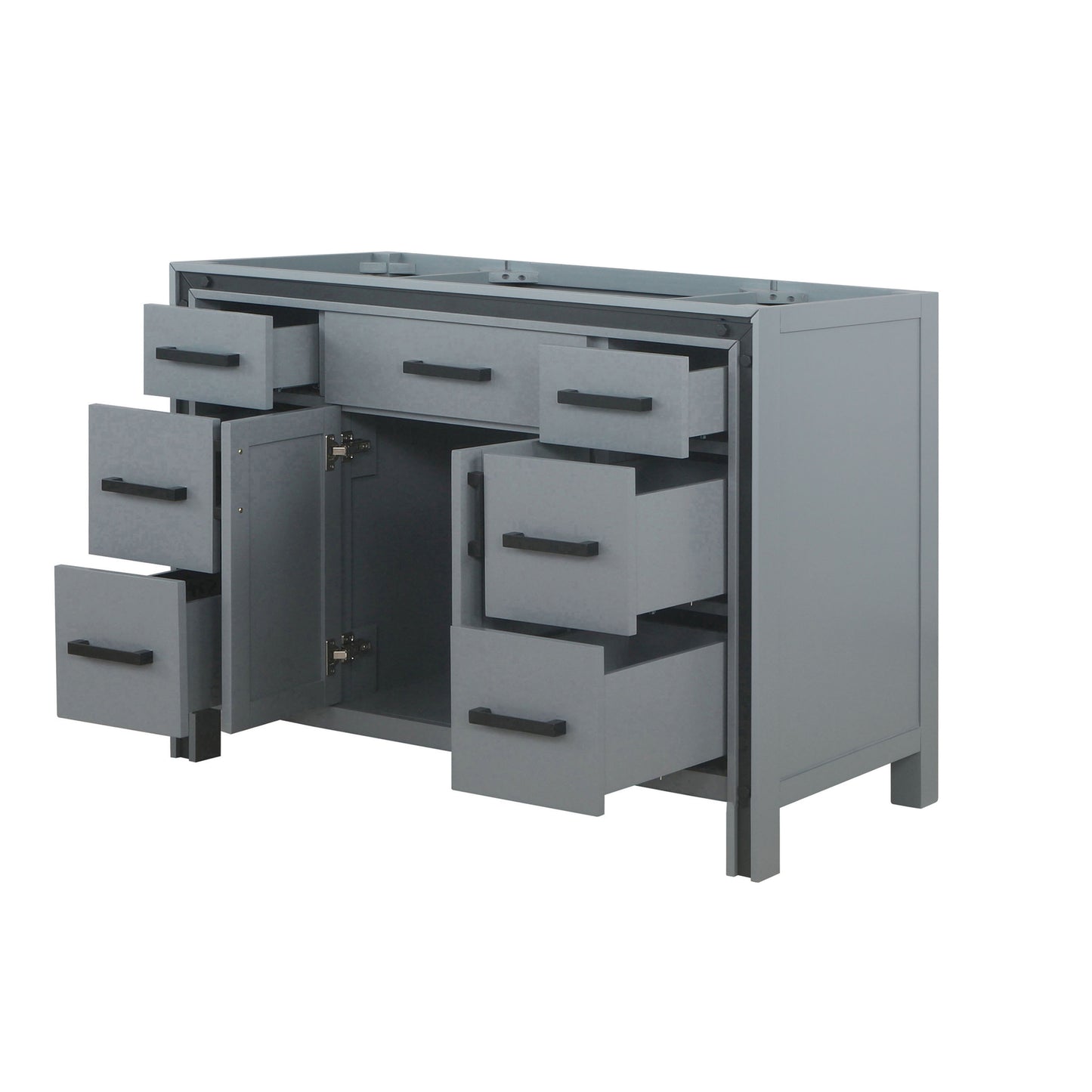 Ziva 48" Dark Grey Vanity Cabinet Only