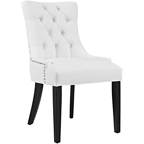 Modway Regent Modern Tufted Faux Leather Upholstered Kitchen and Dining Room Chair
