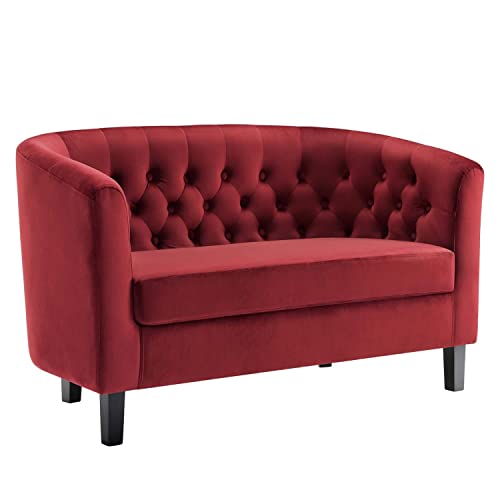 Modway Prospect Performance Velvet Loveseat Performance Velvet Loveseat