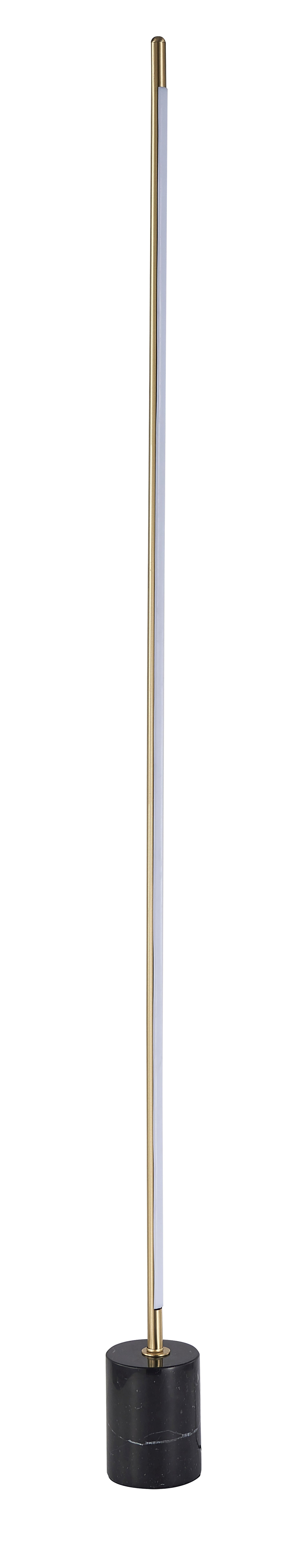 Brass & Black LED Floor Lamp - FT82F60BR