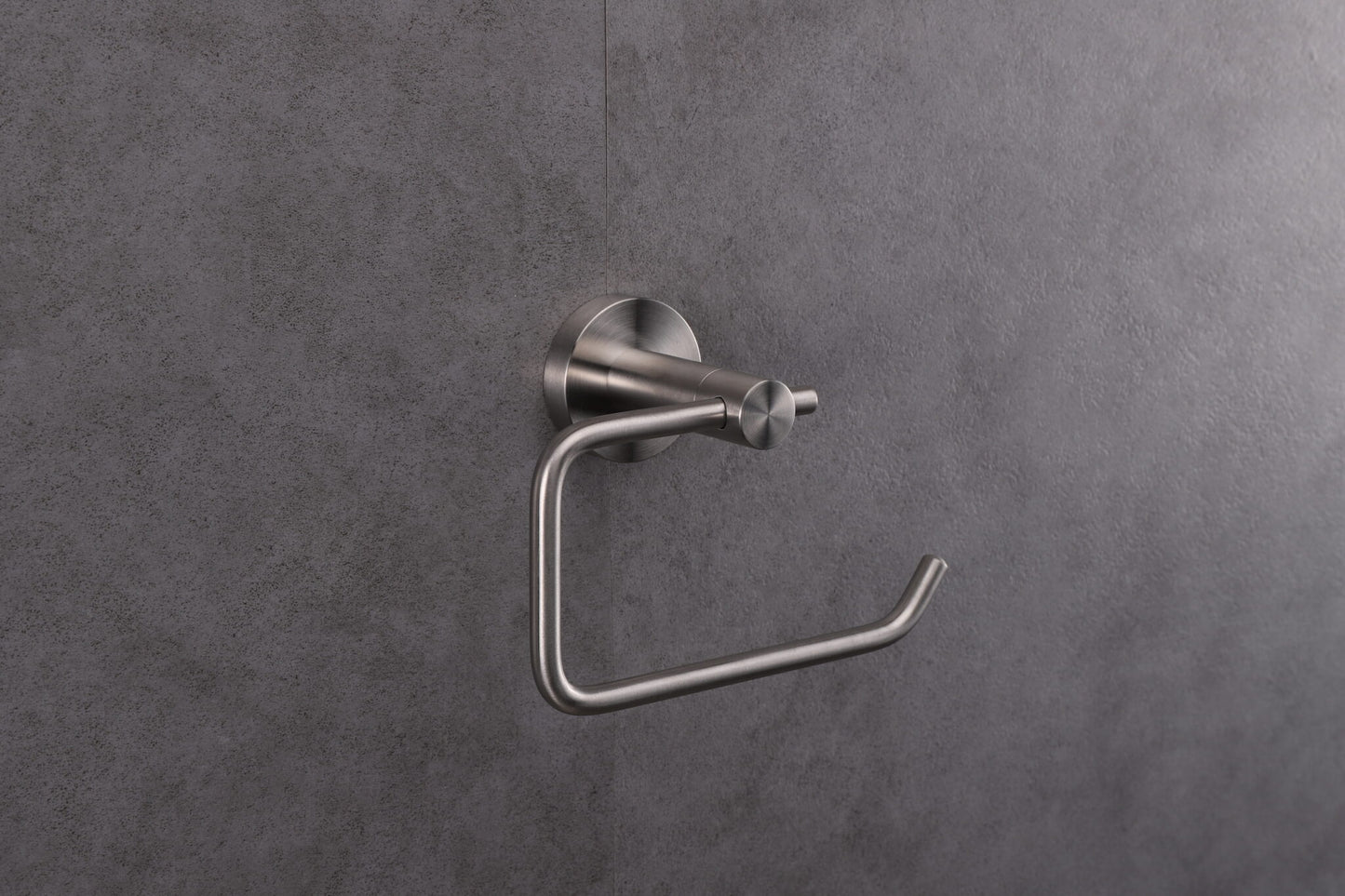 Bagno Nera Stainless Steel Toilet Paper Holder - Satin Nickel