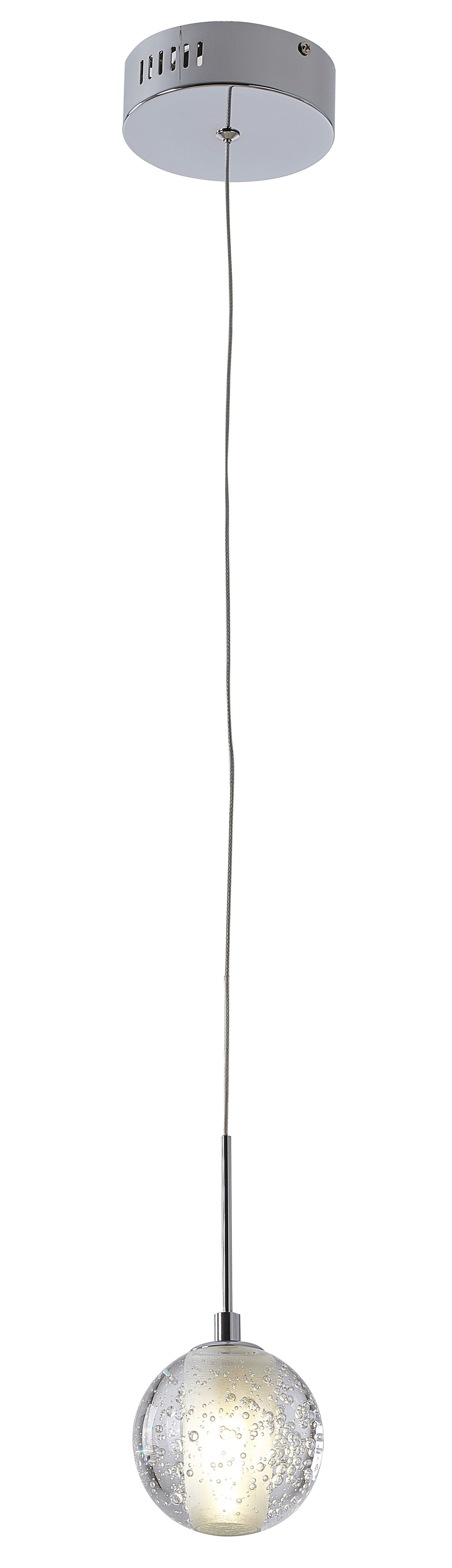 Chrome Single Pendant Lighting - FT65P4C