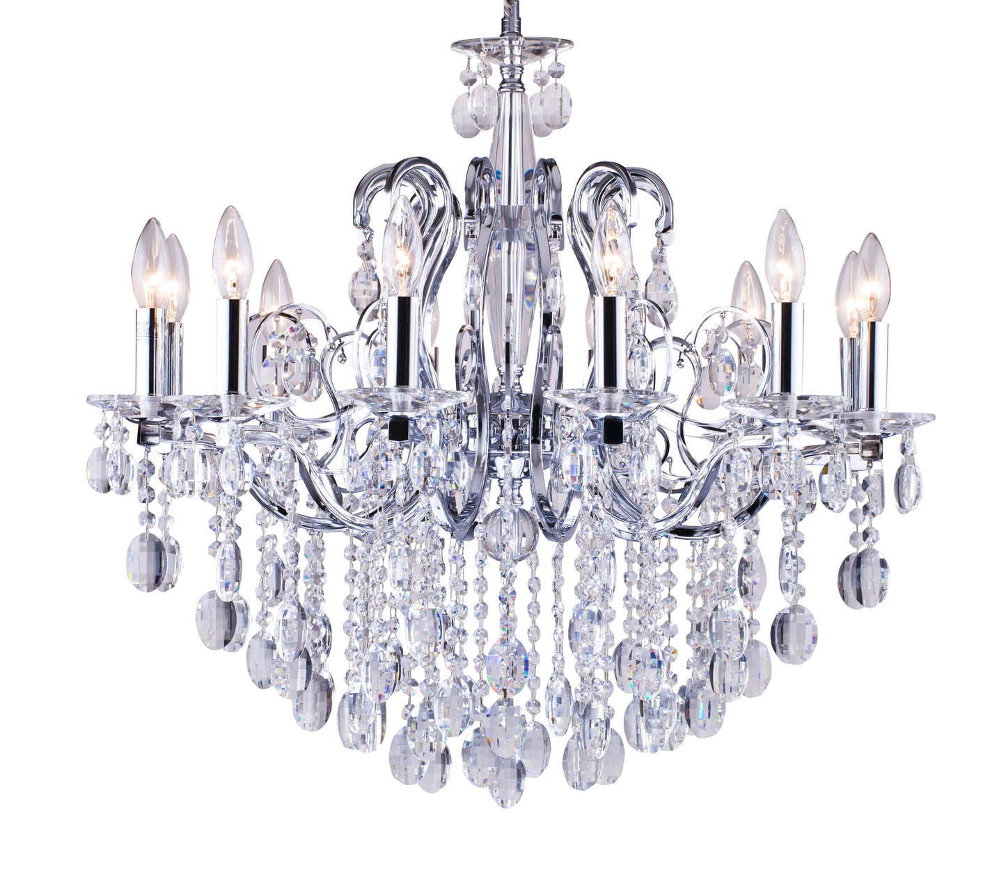 Chrome Chandelier - TD15CH