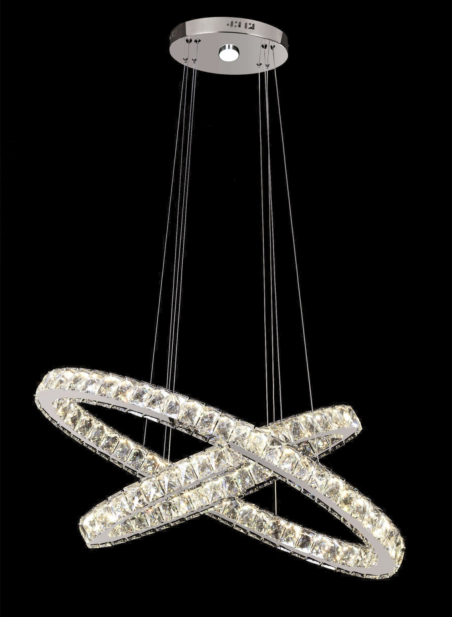 Chrome LED Chandelier - JP03
